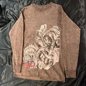 Travis Scott Circus Maximus brown long sleeve